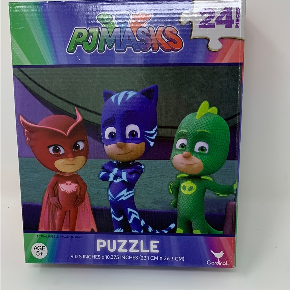 PJ Masks 24-Piece Puzzle - Multicolor